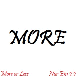More or Less (6/10/12)